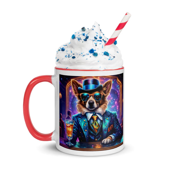 Pekapoo General- Mug with Color Inside v11