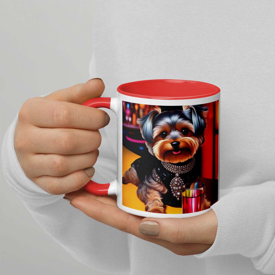 Yorkipoo General- Mug with Color Inside v3