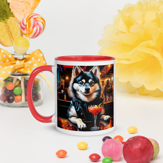 Pomsky General- Mug with Color Inside v2