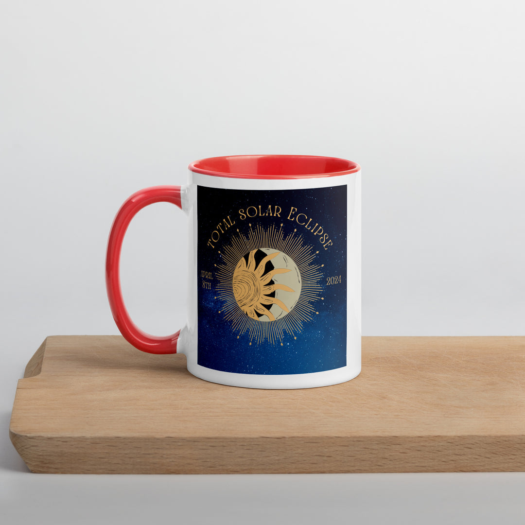 American Bulldog Eclipse- Mug with Color Inside