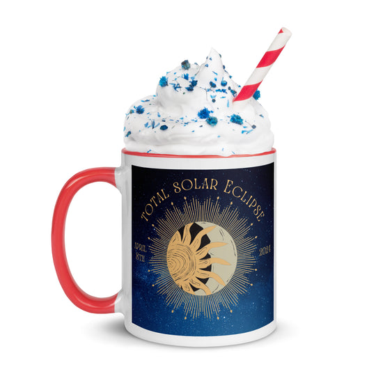 Pekapoo Eclipse- Mug with Color Inside v2