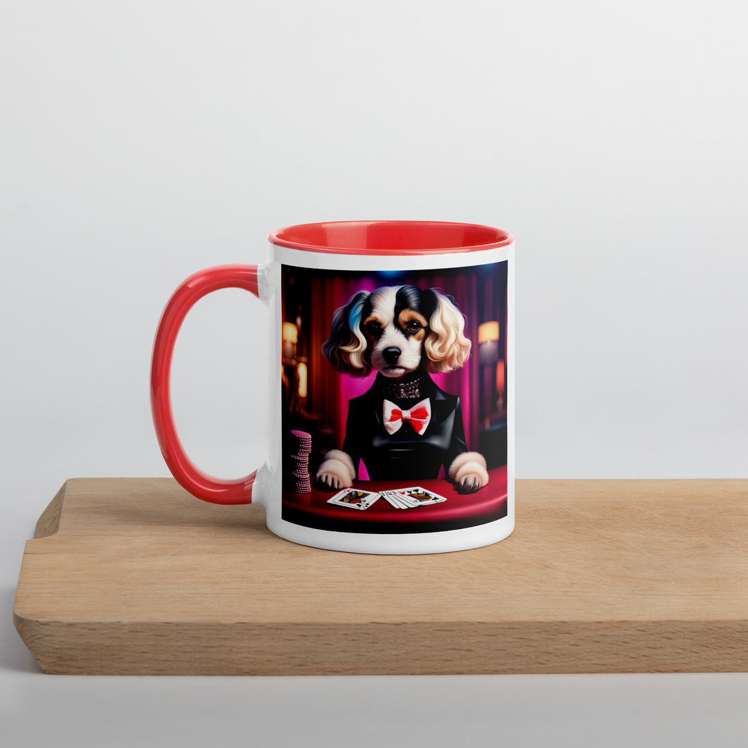 Cavachon- Mug with Color Inside v13