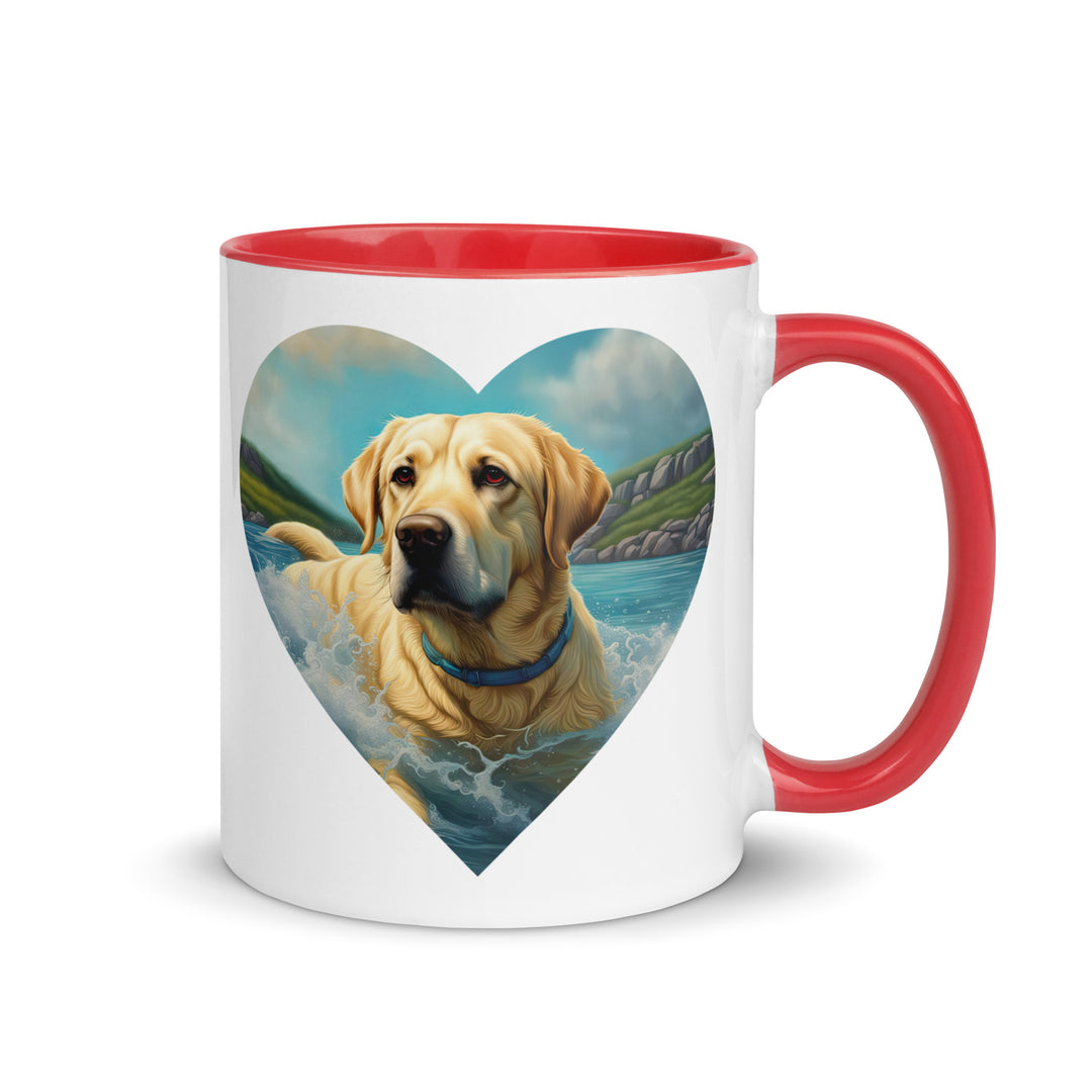 Mug with Color Inside-Labrador Retriever V21