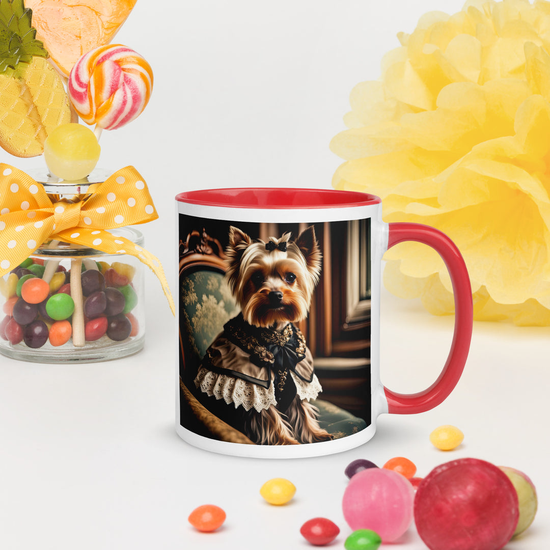 Yorkshire Terrier- Mug with Color Inside