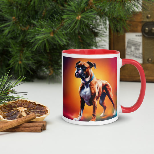 Boxer- Mug with Color Inside v5