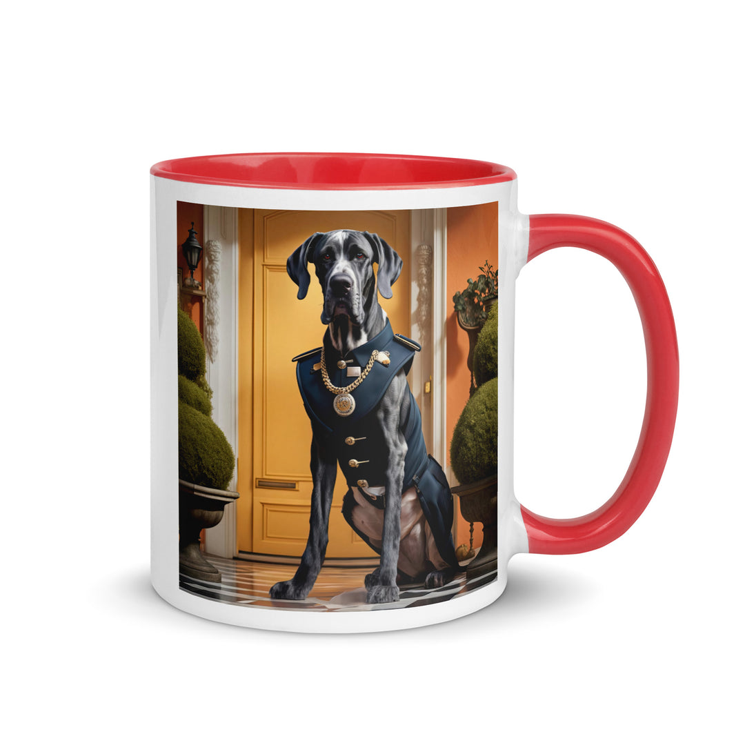 Great Dane- Mug with Color Inside v3