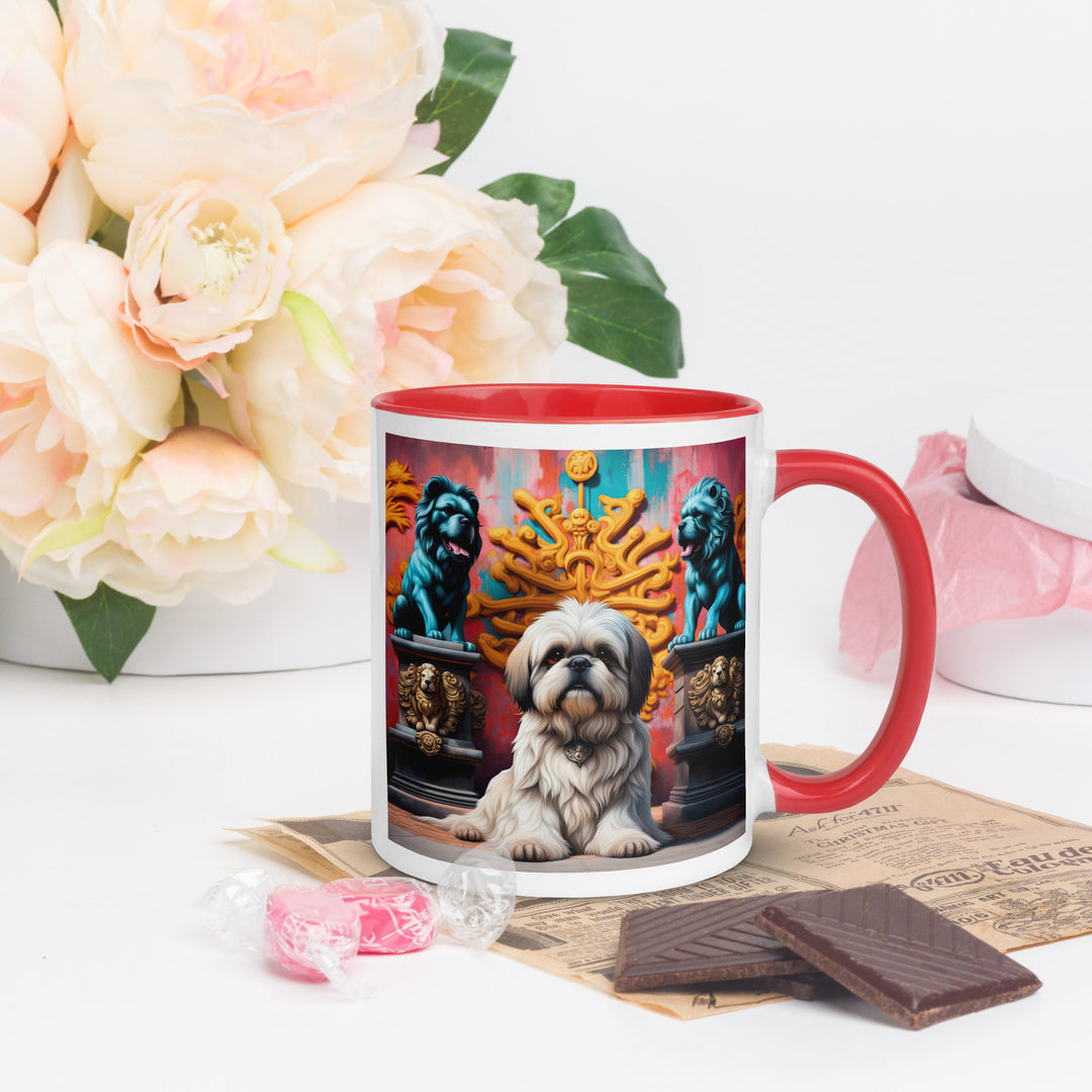 Shih Tzu- Mug with Color Inside v3