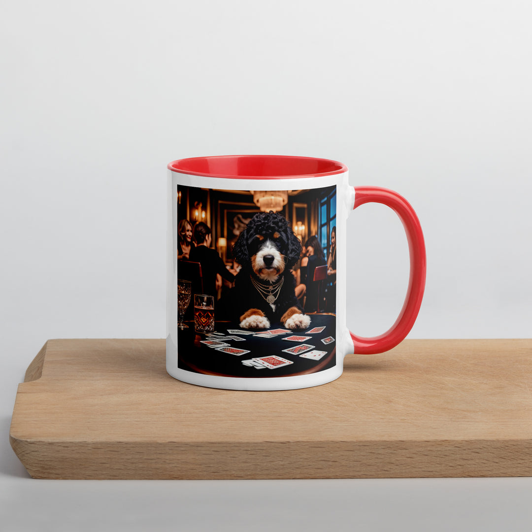 Bernedoodle General- Mug with Color Inside