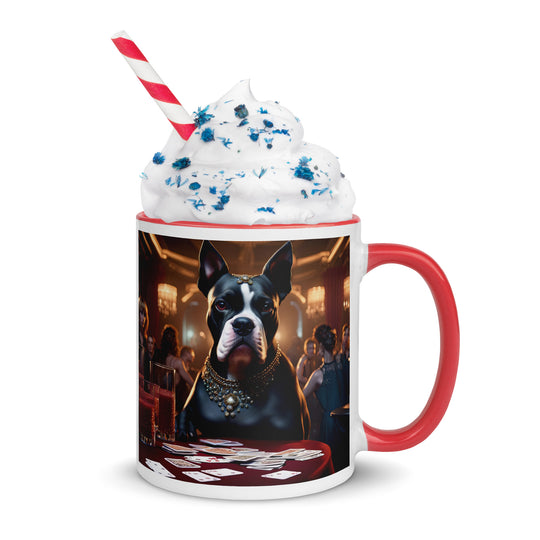 Catahoula Bulldog General- Mug with Color Inside v13