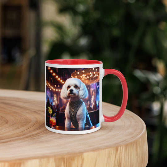 Cavachon- Mug with Color Inside v7