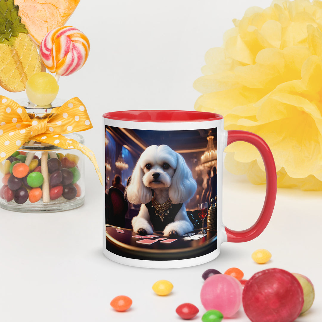 Cavachon- Mug with Color Inside v8