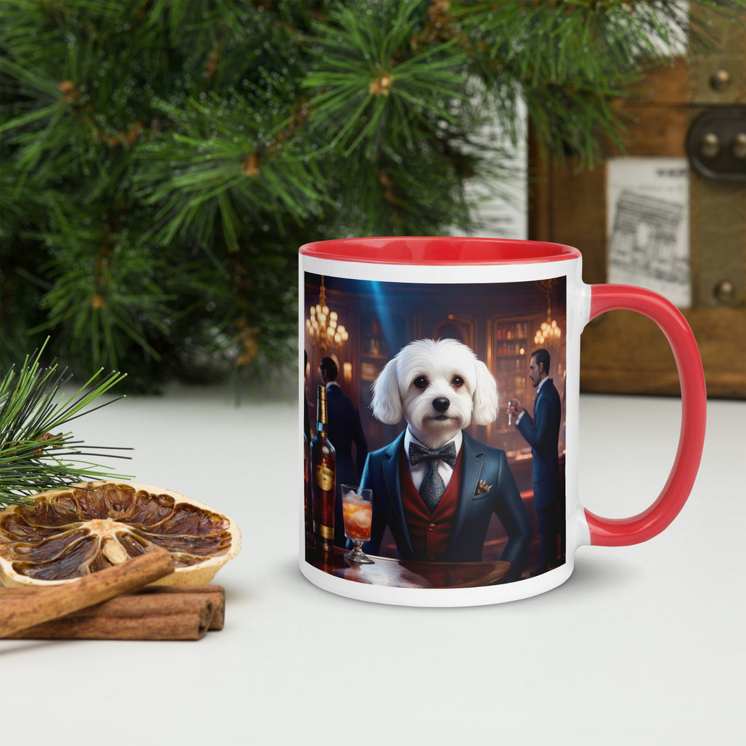 Cavachon- Mug with Color Inside v11