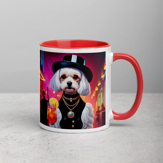 Cavachon- Mug with Color Inside v12