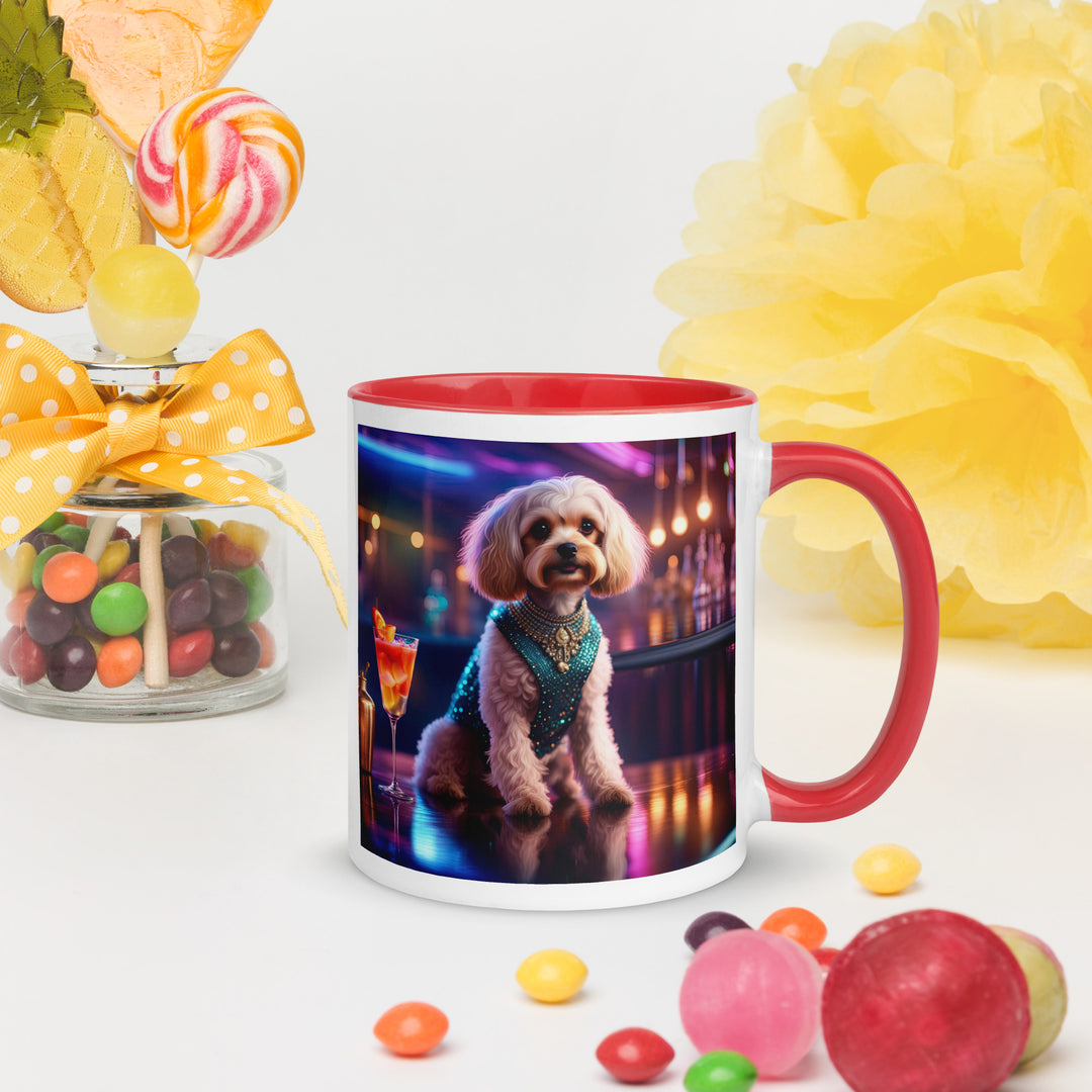 Cavapoo General- Mug with Color Inside v2