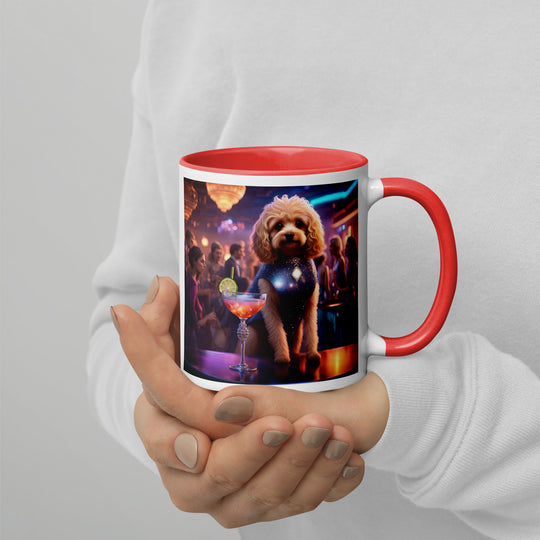 Cavapoo General- Mug with Color Inside v11`