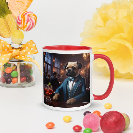 Cavapoo General- Mug with Color Inside v16