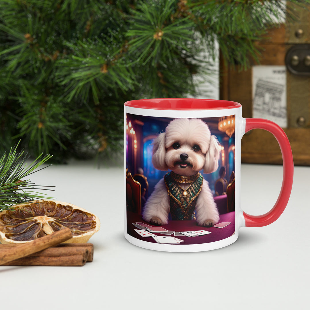 Maltipoo General- Mug with Color Inside v13