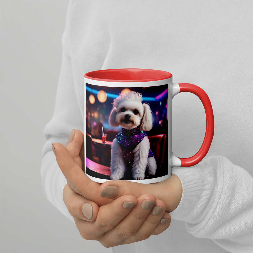 Maltipoo General- Mug with Color Inside v5