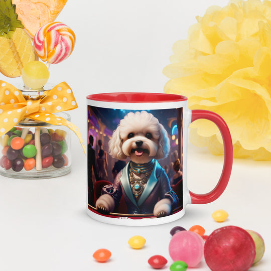 Maltipoo General- Mug with Color Inside v15