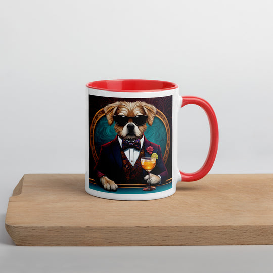 Pekapoo General- Mug with Color Inside v2