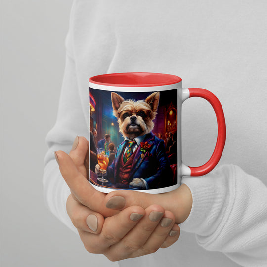 Pekapoo General- Mug with Color Inside v4