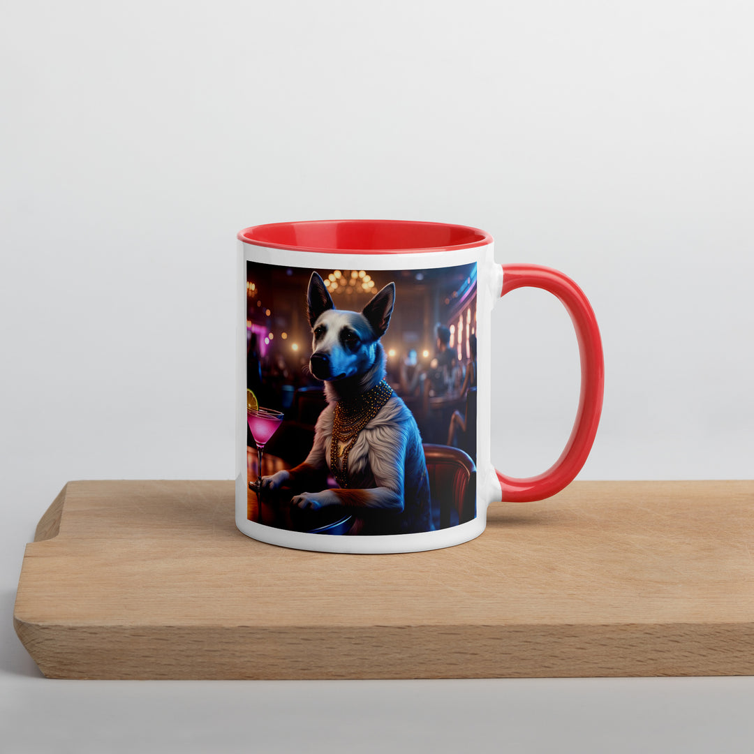 Texas Heeler General- Mug with Color Inside v5