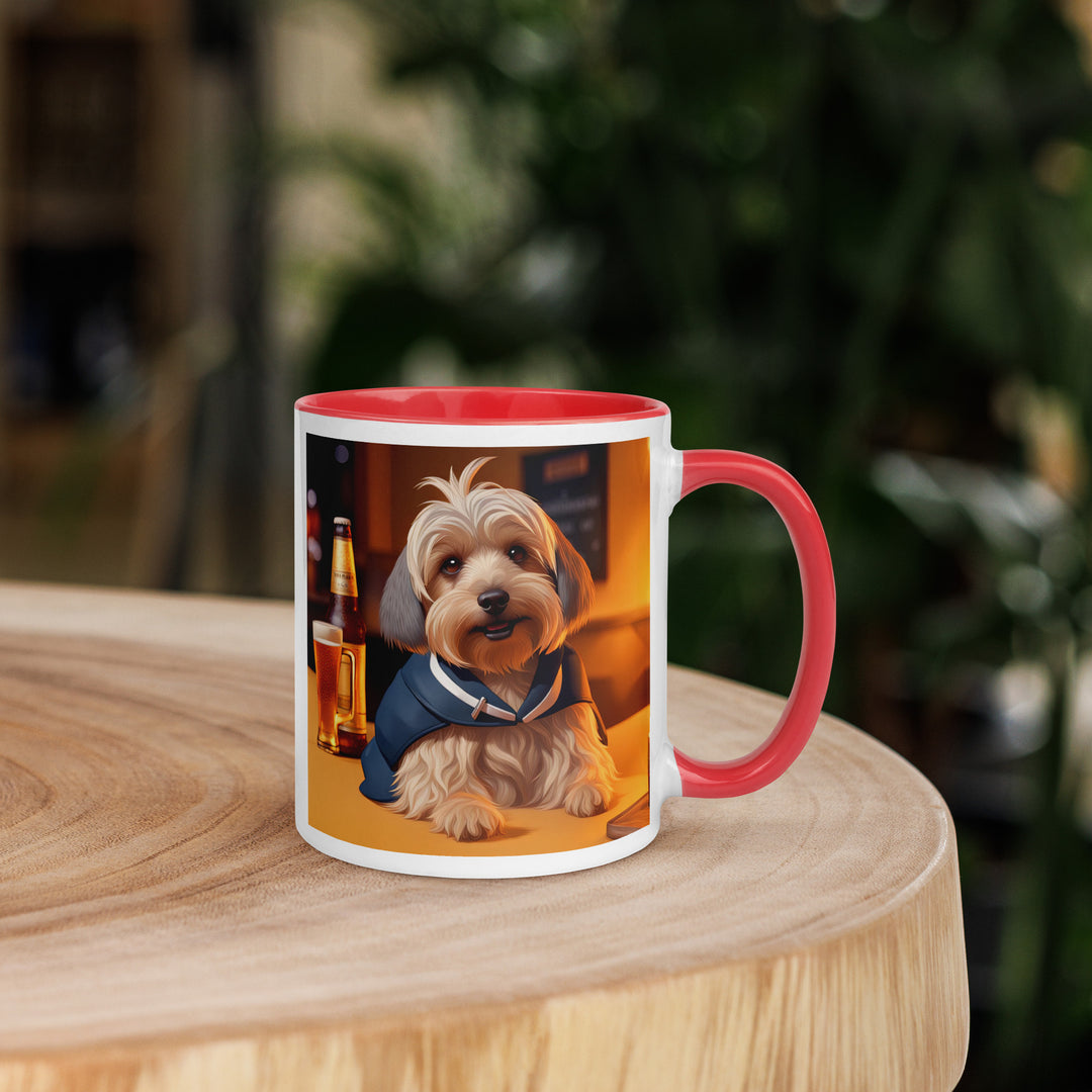 Yorkipoo General- Mug with Color Inside v7