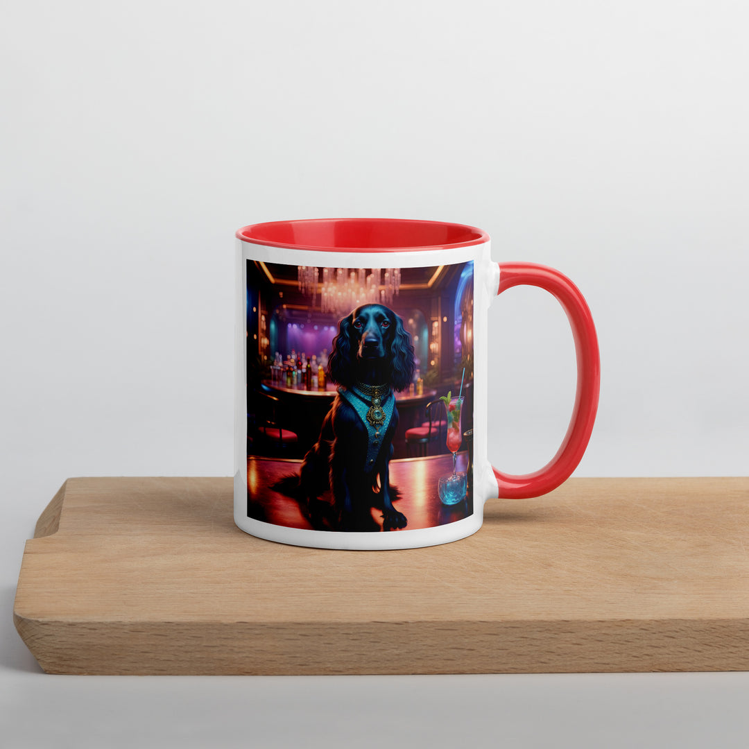 Sprocker Spaniel General- Mug with Color Inside v5