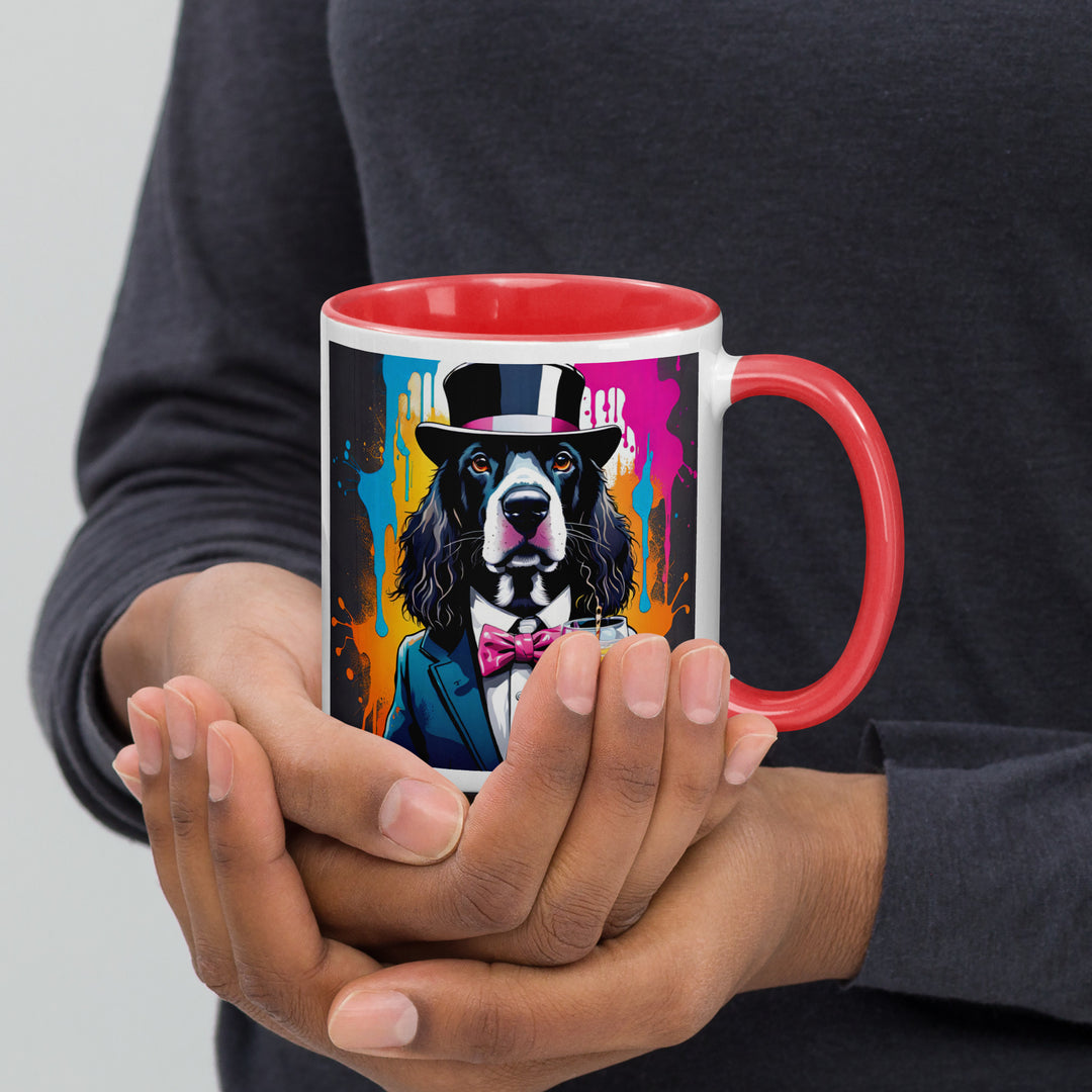 Sprocker Spaniel General- Mug with Color Inside v2