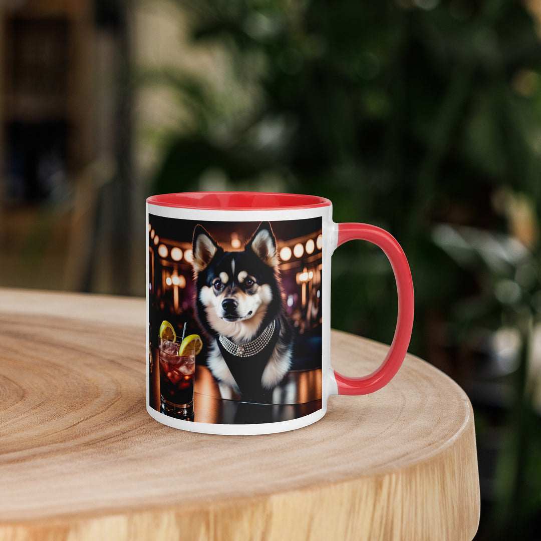 Pomsky General- Mug with Color Inside v3