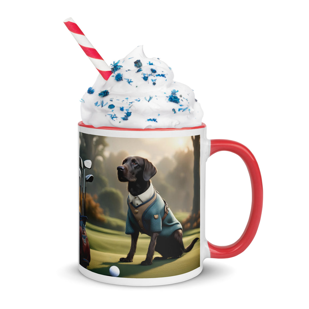 Springador Golfer- Mug with Color Inside v4