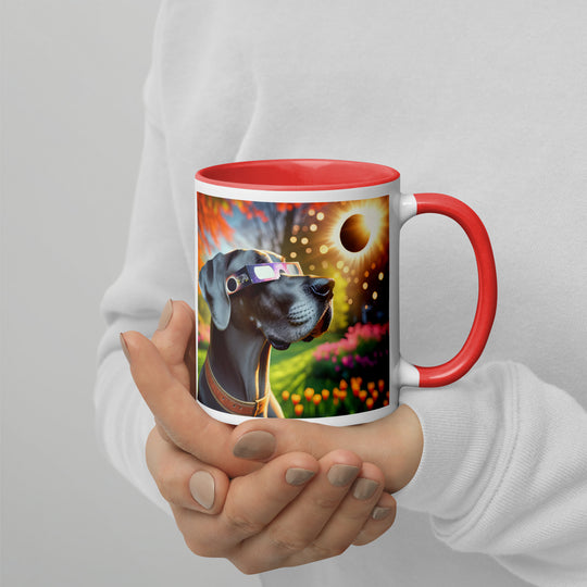 Great Dane Eclipse- Mug with Color Inside