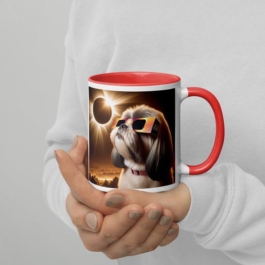 Shih Tzu Eclipse- Mug with Color Inside v2