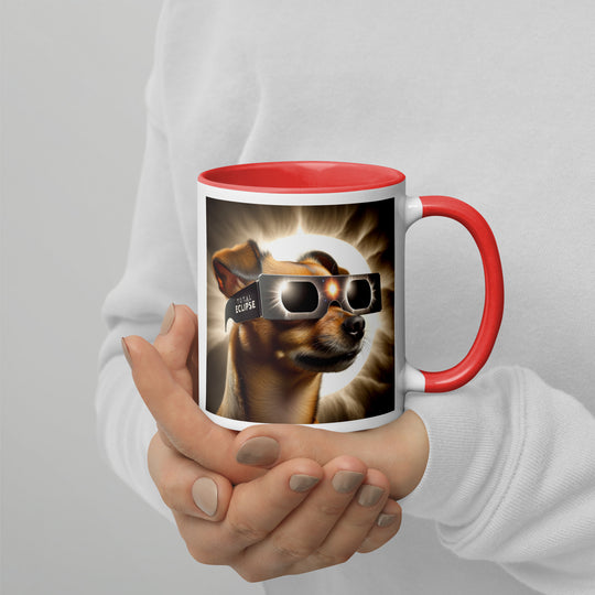 Chiweenie Eclipse- Mug with Color Inside v2