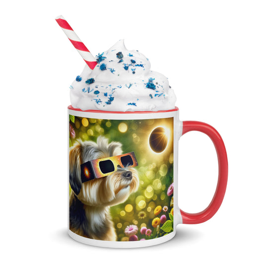 Morkie Eclipse- Mug with Color Inside