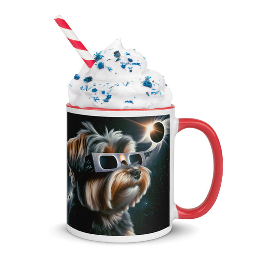 Morkie Eclipse- Mug with Color Inside v2