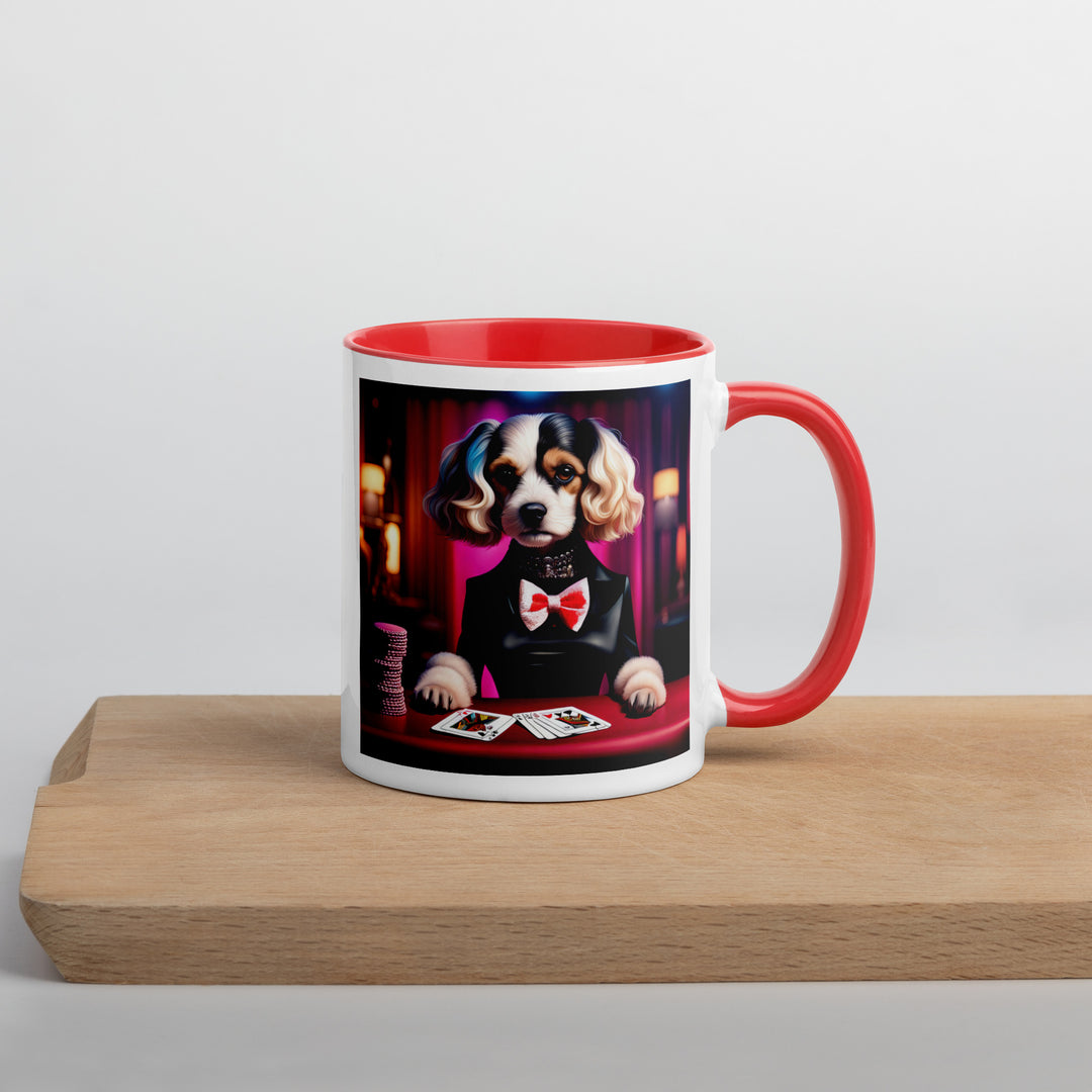 Cavachon- Mug with Color Inside v13