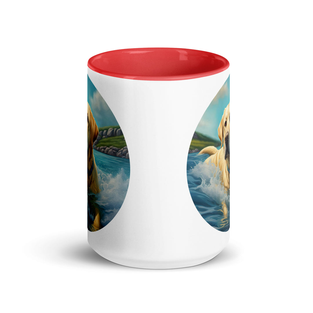 Mug with Color Inside-Labrador Retriever V20