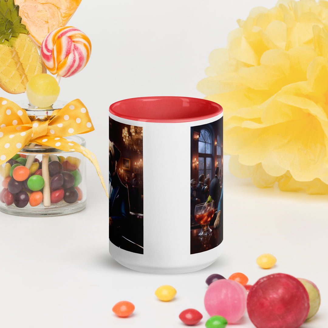 Cavapoo General- Mug with Color Inside v16