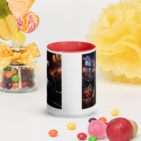 Cavapoo General- Mug with Color Inside v16