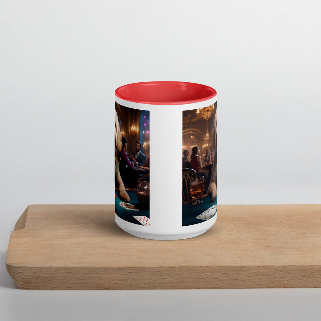 Goldendoodle- Mug with Color Inside v18