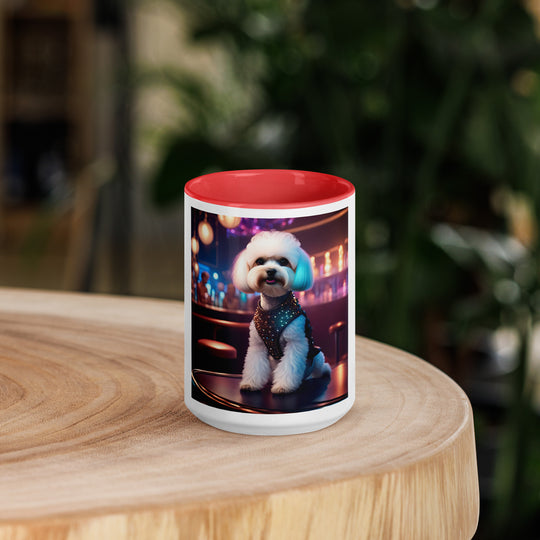 Maltipoo General- Mug with Color Inside v16