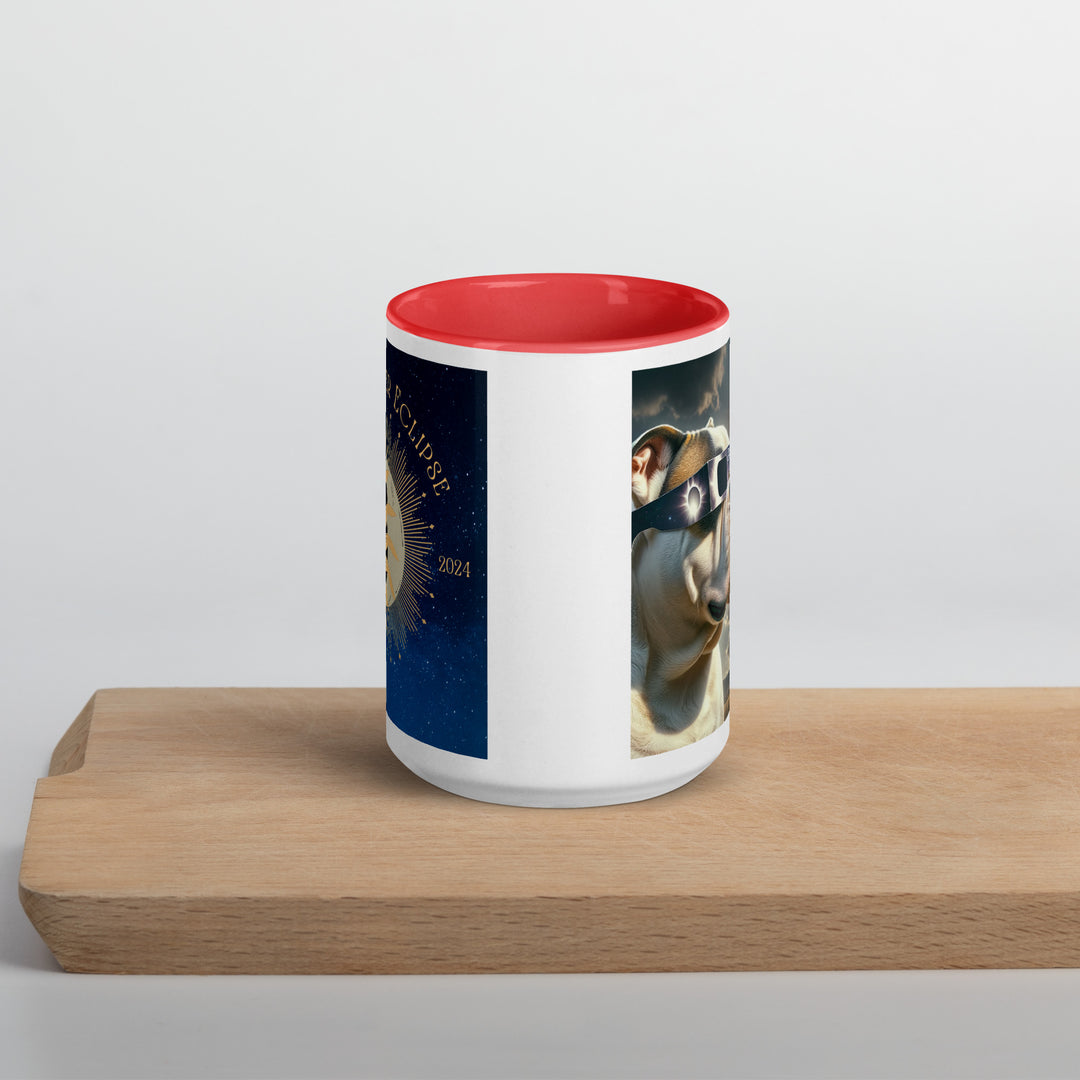 American Bulldog Eclipse- Mug with Color Inside