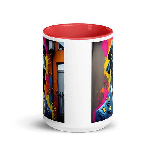 Great Dane- Mug with Color Inside v5