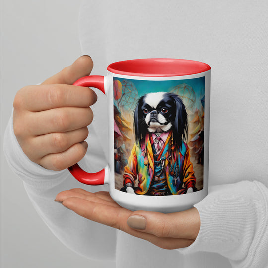 Mug with Color Inside-Japanese Chin