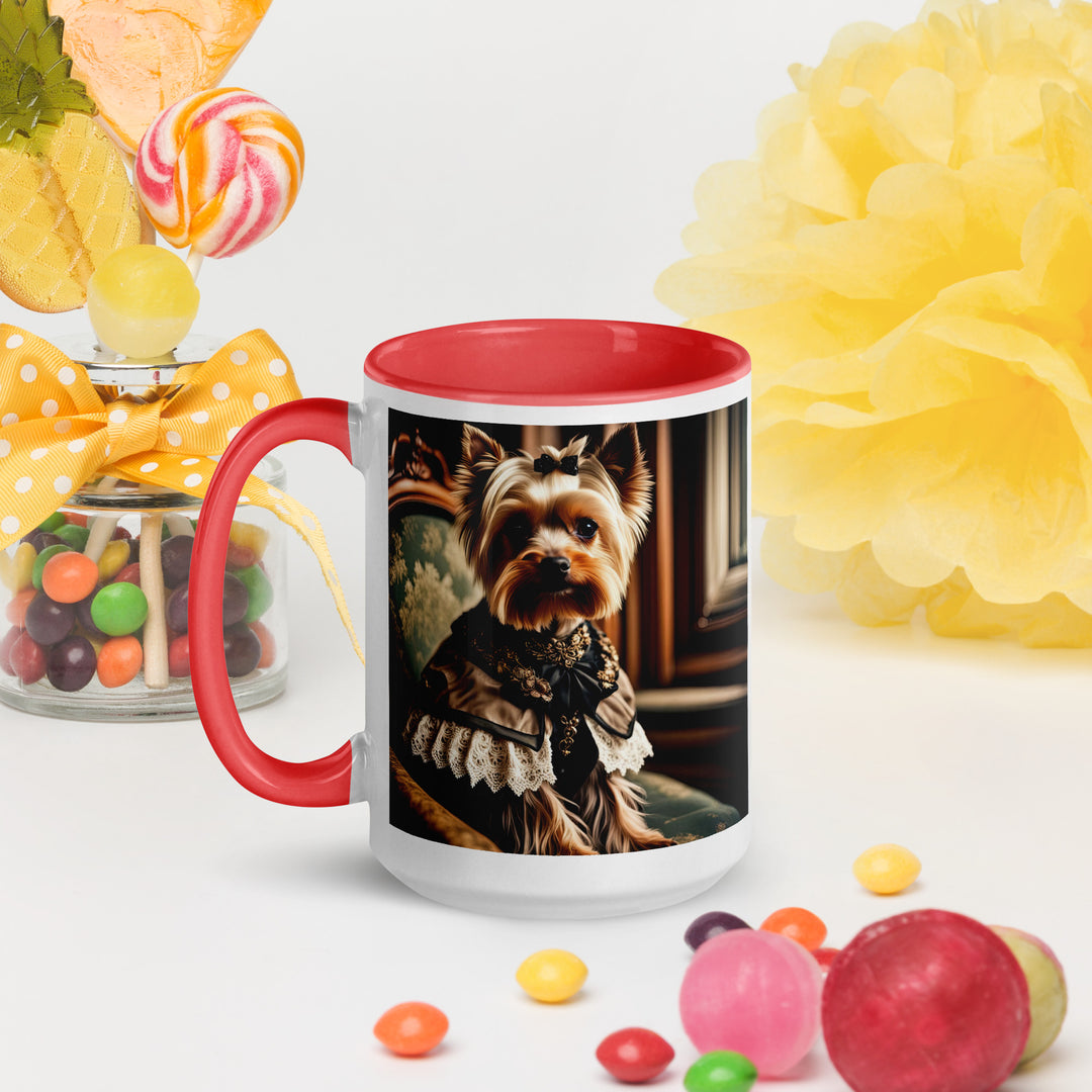 Yorkshire Terrier- Mug with Color Inside