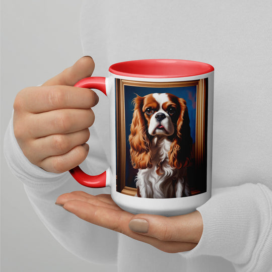 Cavalier King Charles- Mug with Color Inside v2