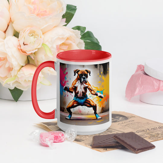 Boxer- Mug with Color Inside v3