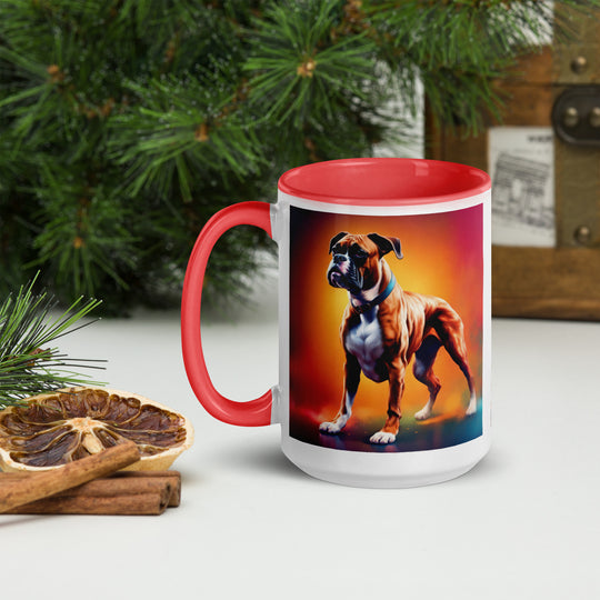 Boxer- Mug with Color Inside v5