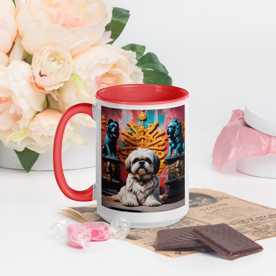 Shih Tzu- Mug with Color Inside v3